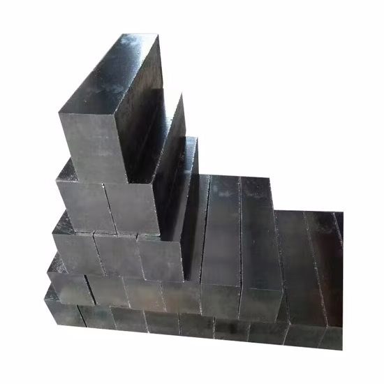 Ladrillos refractarios de magnesia refractaria ladrillo de carbono de magnesita para cuchara de acero, convertidores, Eaf, hornos de refinación